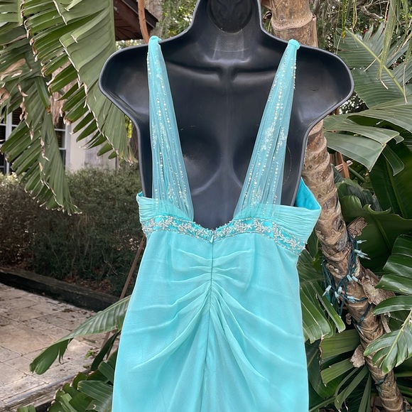 Badgeley, Mishka, 100% silk bias, cut slip dress gown - Picture 8 of 13